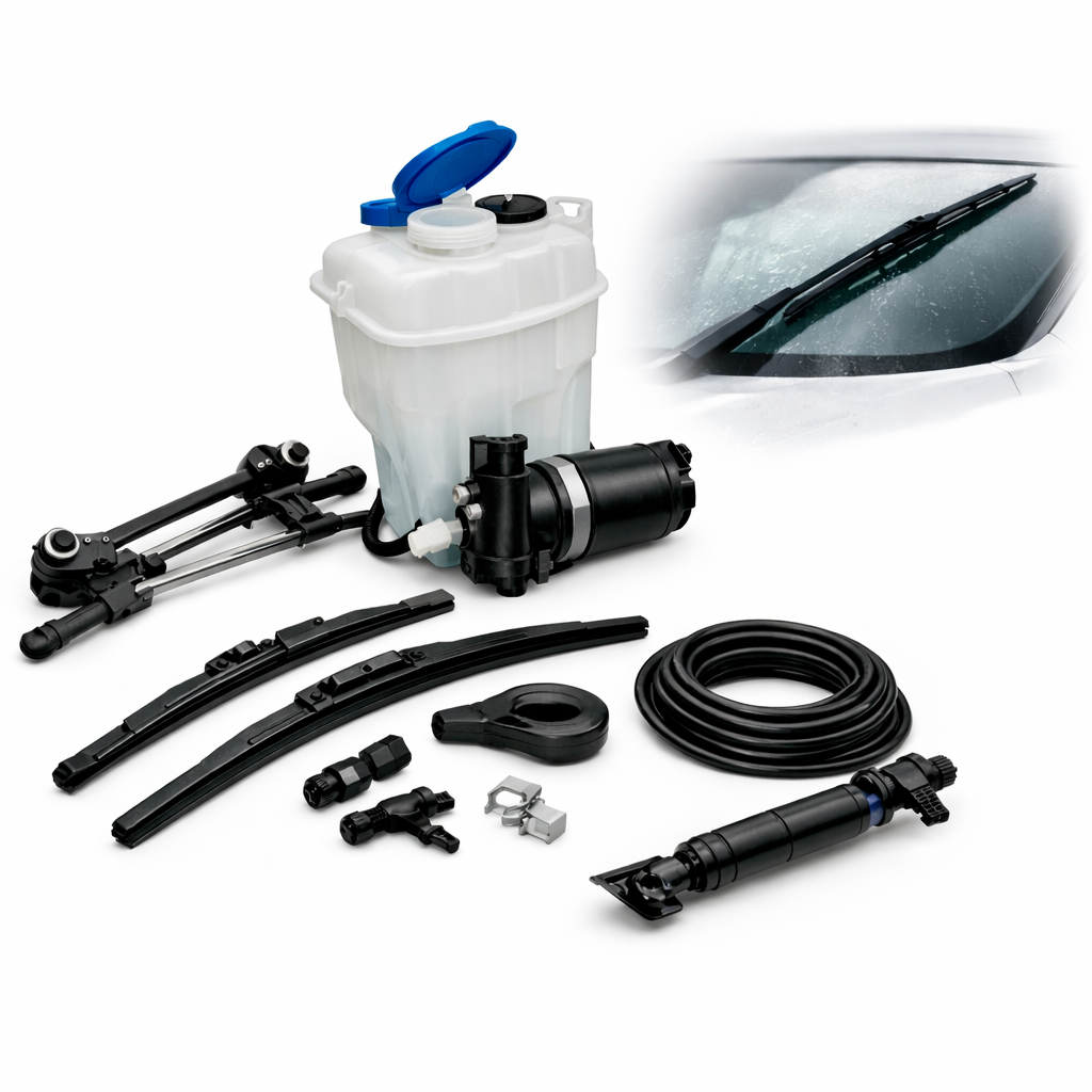 Система очистки стёкол и фар